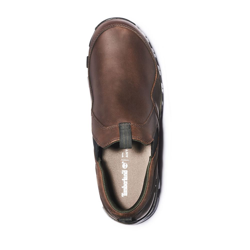 Mocasines Timberland Argentina Hombre - Mt. Maddsen Slip-On - Marrones Oscuro - NYZPUE-729